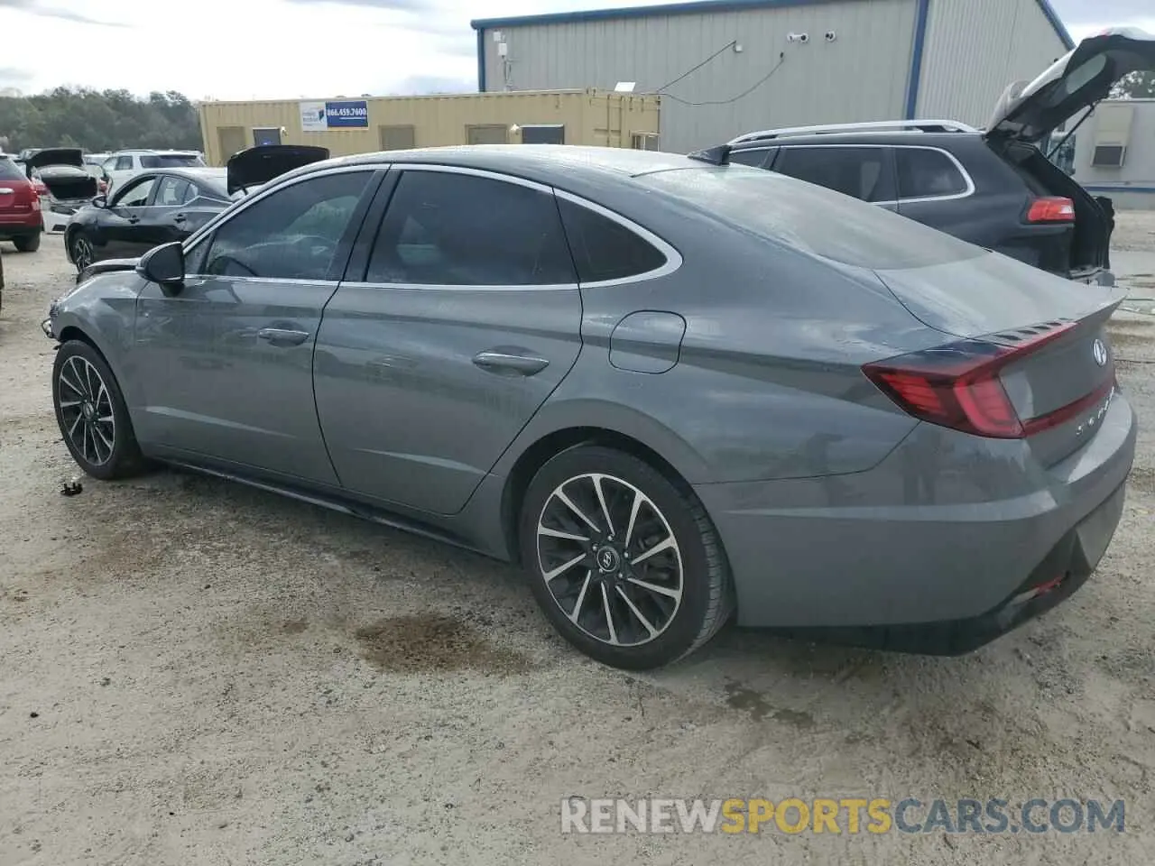 2 Photograph of a damaged car 5NPEJ4J2XLH027708 HYUNDAI SONATA 2020