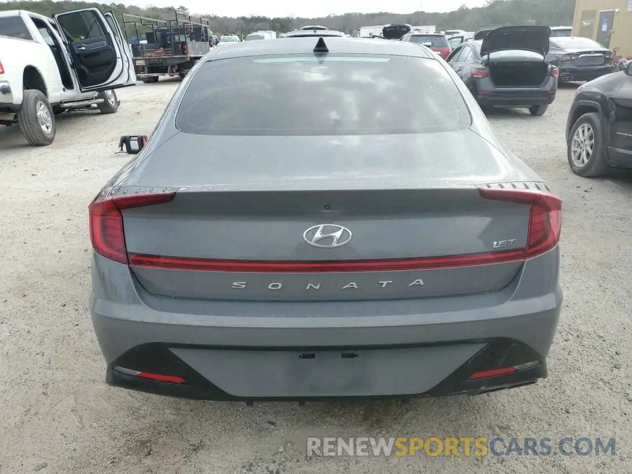 6 Photograph of a damaged car 5NPEJ4J2XLH027708 HYUNDAI SONATA 2020