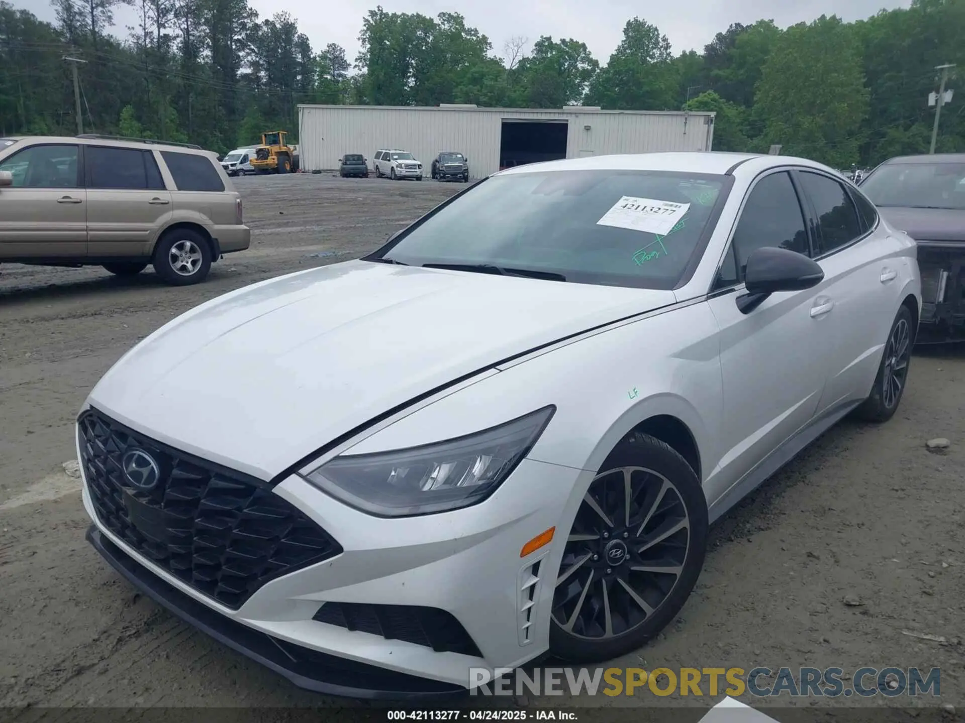 2 Photograph of a damaged car 5NPEJ4J2XLH044640 HYUNDAI SONATA 2020