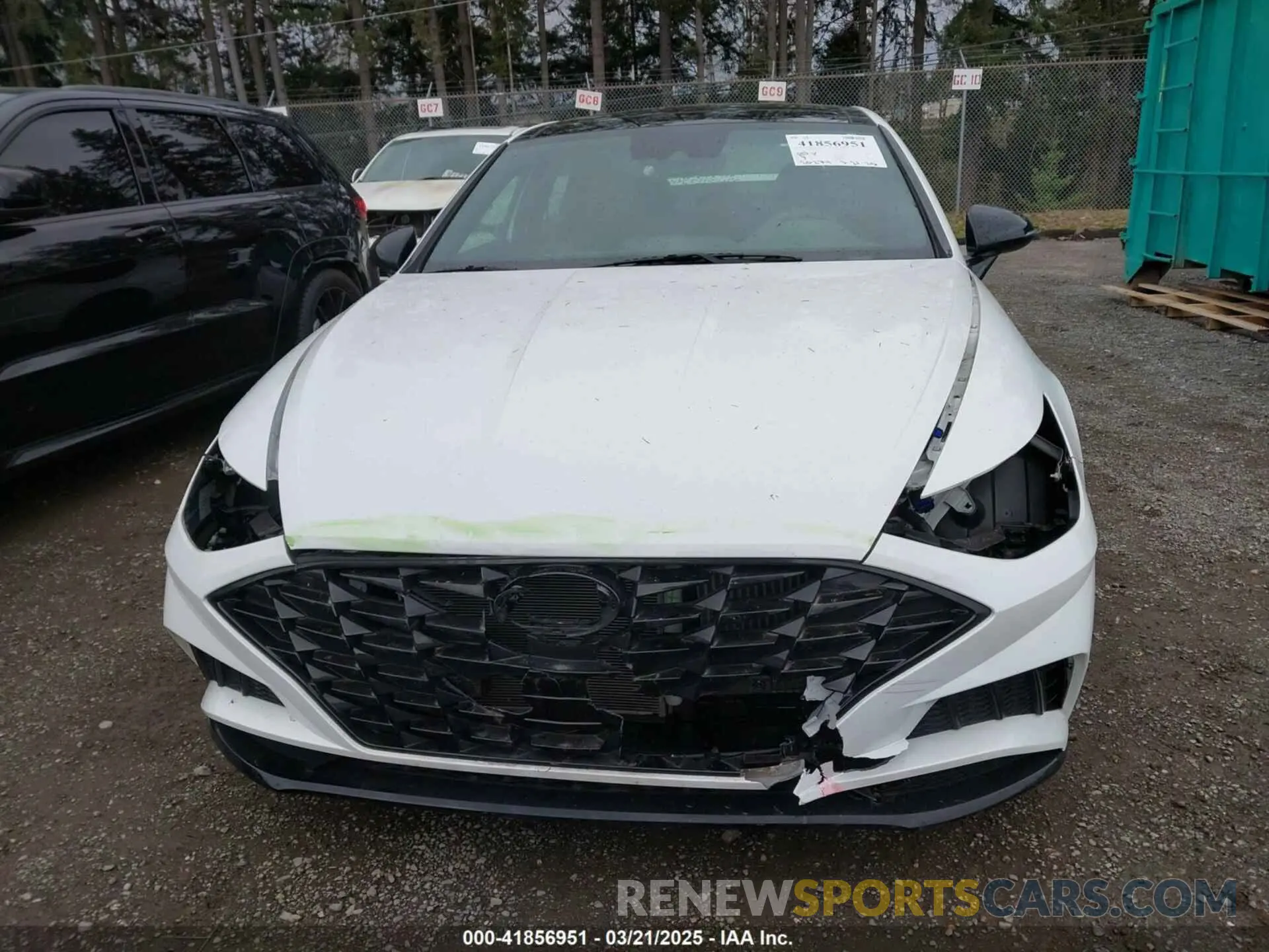 12 Photograph of a damaged car 5NPEJ4J2XLH050003 HYUNDAI SONATA 2020