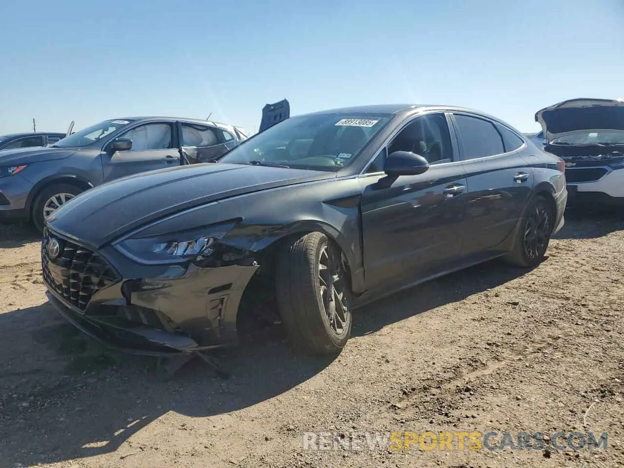 1 Photograph of a damaged car 5NPEL4JA0LH025211 HYUNDAI SONATA 2020