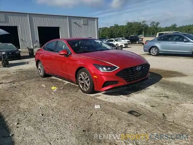 14 Photograph of a damaged car 5NPEL4JA0LH045216 HYUNDAI SONATA 2020