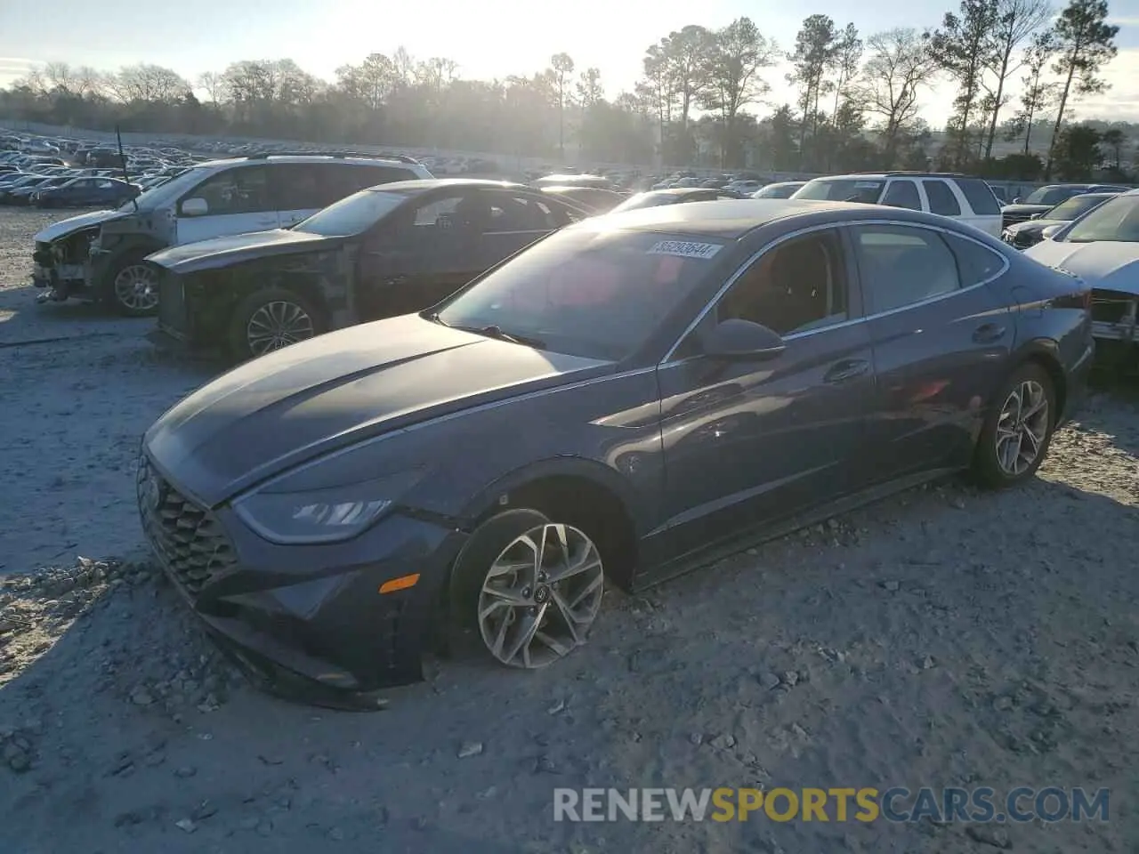 1 Photograph of a damaged car 5NPEL4JA2LH003243 HYUNDAI SONATA 2020
