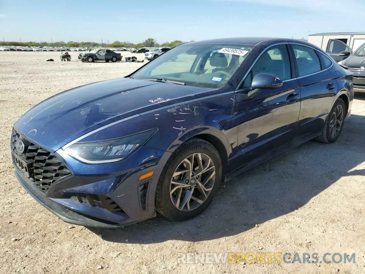 1 Photograph of a damaged car 5NPEL4JA2LH051860 HYUNDAI SONATA 2020