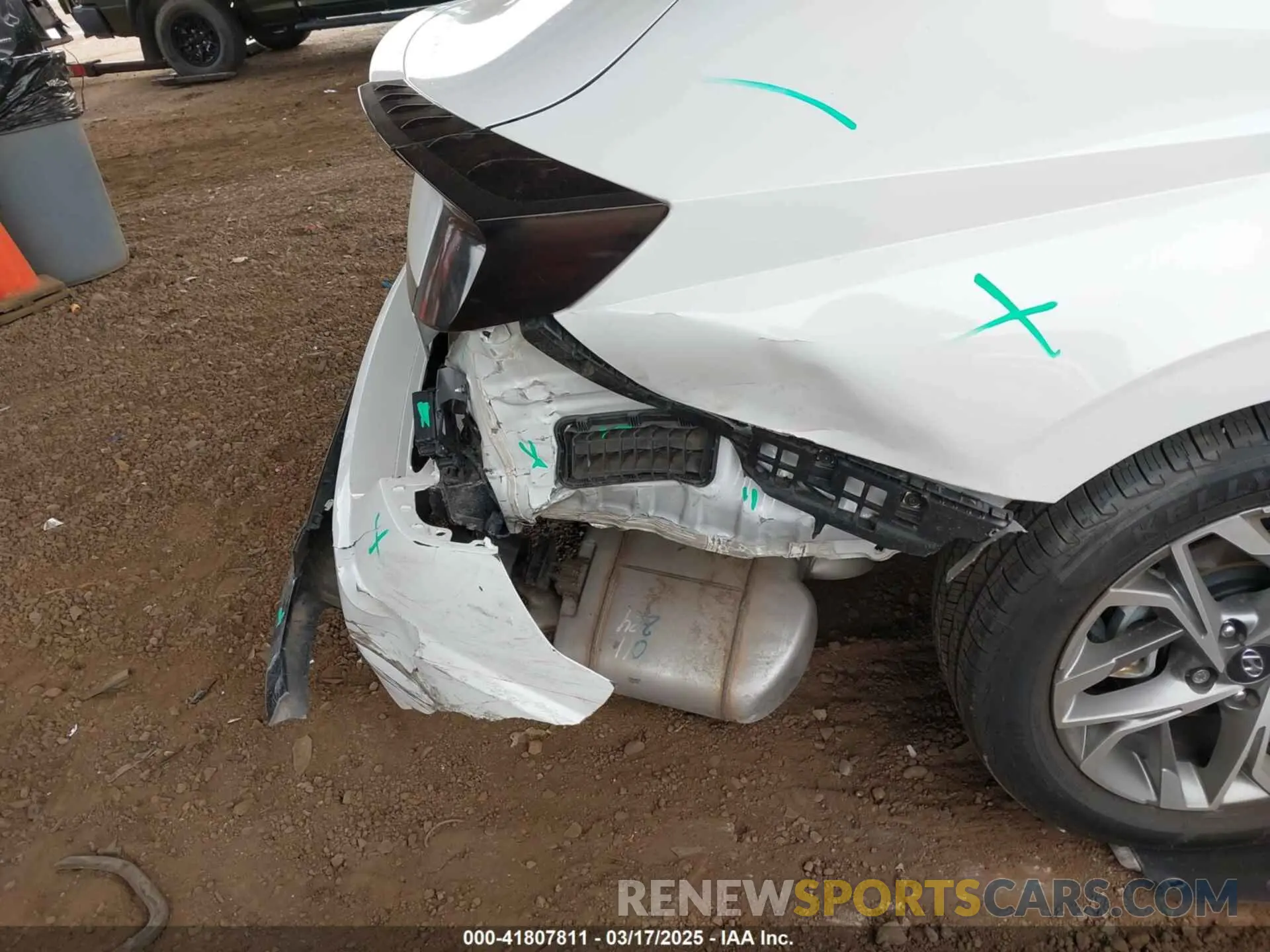 6 Photograph of a damaged car 5NPEL4JA4LH046868 HYUNDAI SONATA 2020