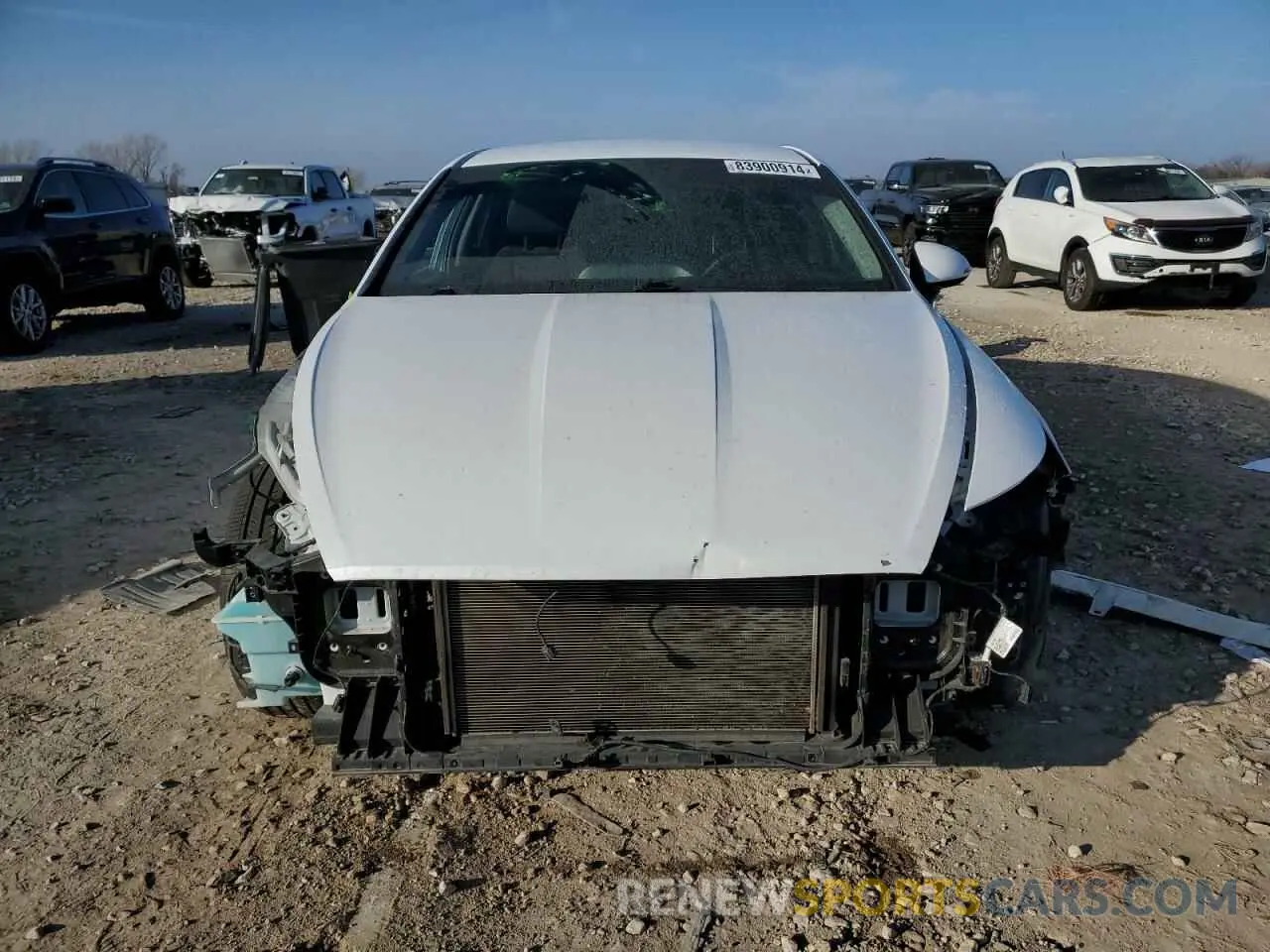 5 Photograph of a damaged car 5NPEL4JA4LH056395 HYUNDAI SONATA 2020