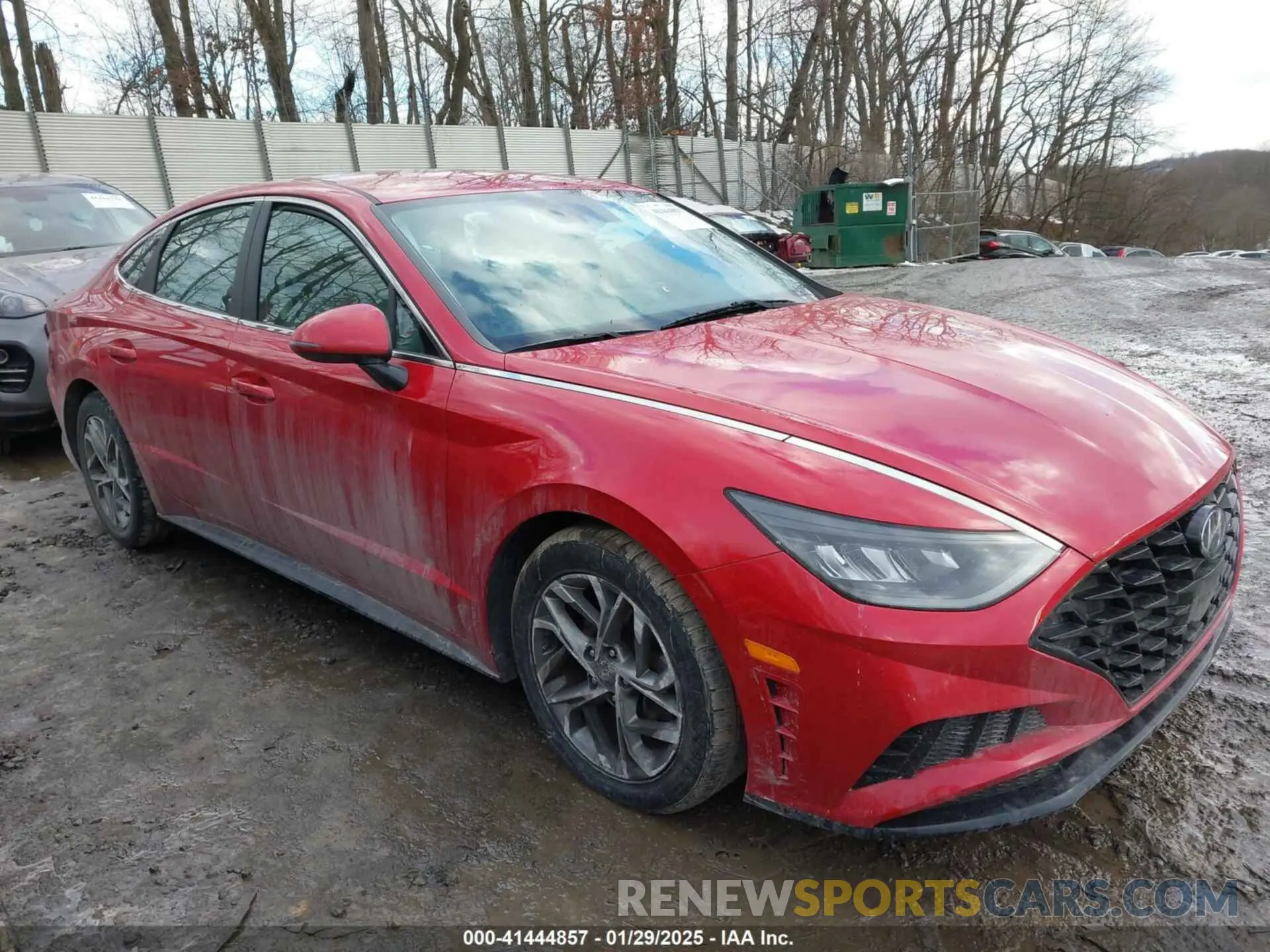 1 Photograph of a damaged car 5NPEL4JA5LH035099 HYUNDAI SONATA 2020
