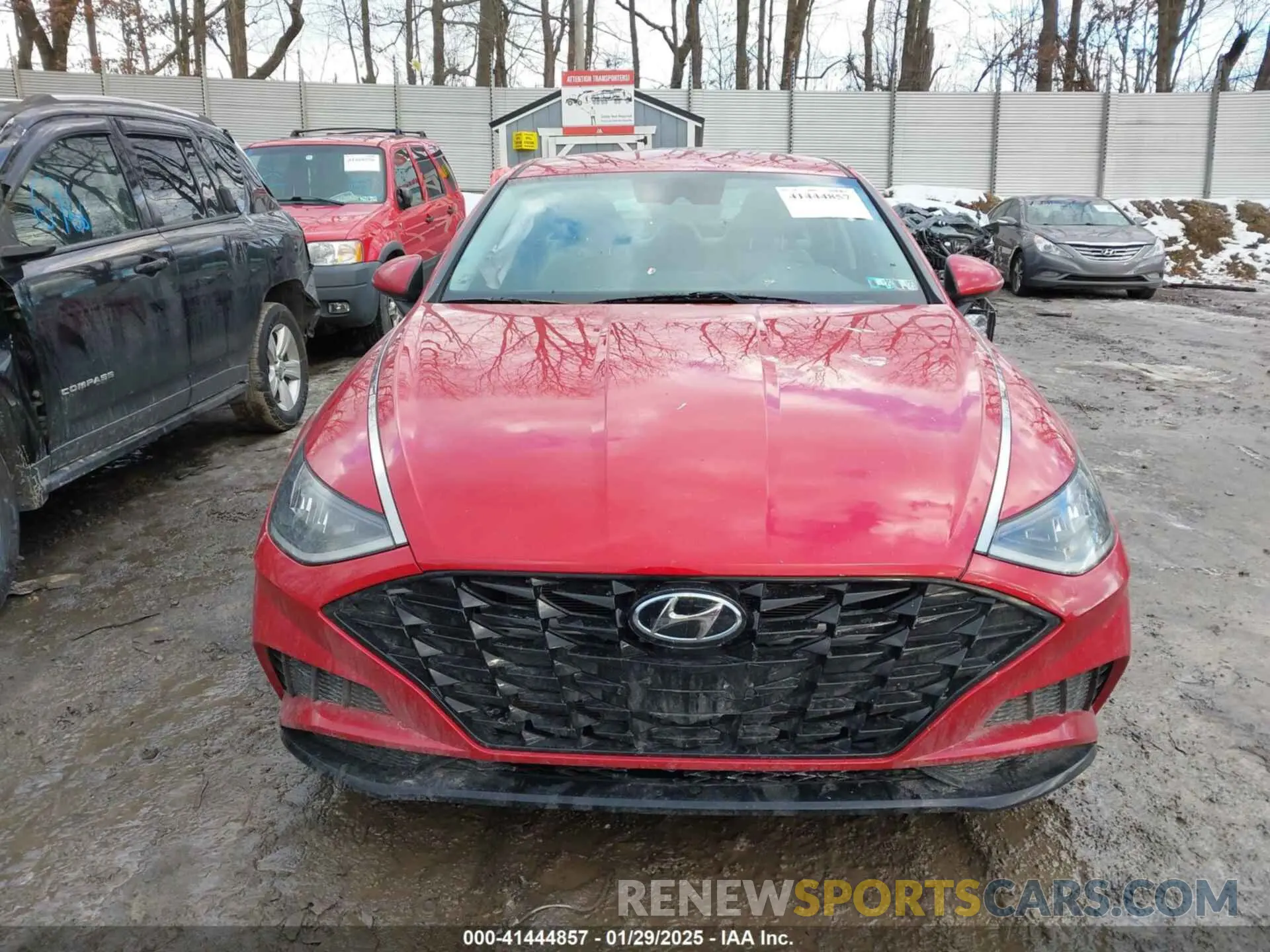 13 Photograph of a damaged car 5NPEL4JA5LH035099 HYUNDAI SONATA 2020