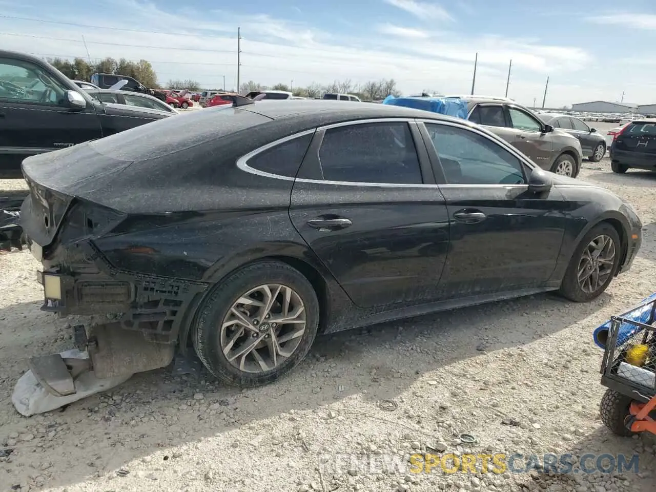 3 Photograph of a damaged car 5NPEL4JA5LH052565 HYUNDAI SONATA 2020
