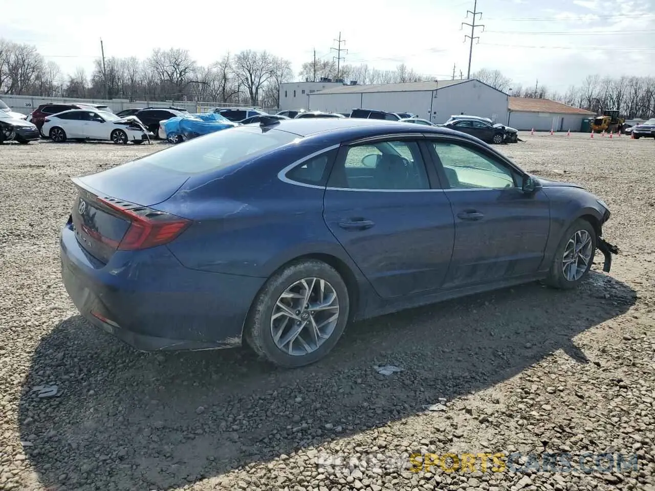 3 Photograph of a damaged car 5NPEL4JA6LH054132 HYUNDAI SONATA 2020