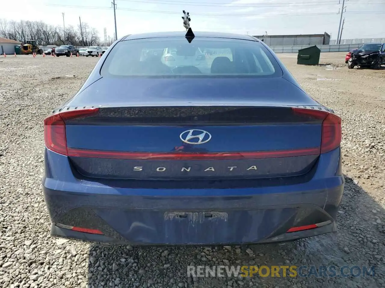 6 Photograph of a damaged car 5NPEL4JA6LH054132 HYUNDAI SONATA 2020
