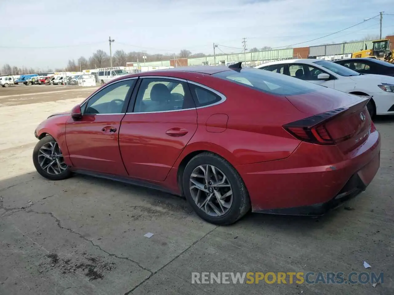 2 Photograph of a damaged car 5NPEL4JA7LH035900 HYUNDAI SONATA 2020