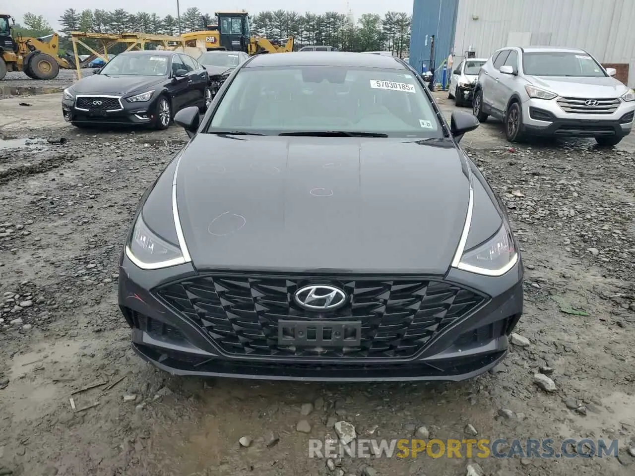 5 Photograph of a damaged car 5NPEL4JA7LH046296 HYUNDAI SONATA 2020