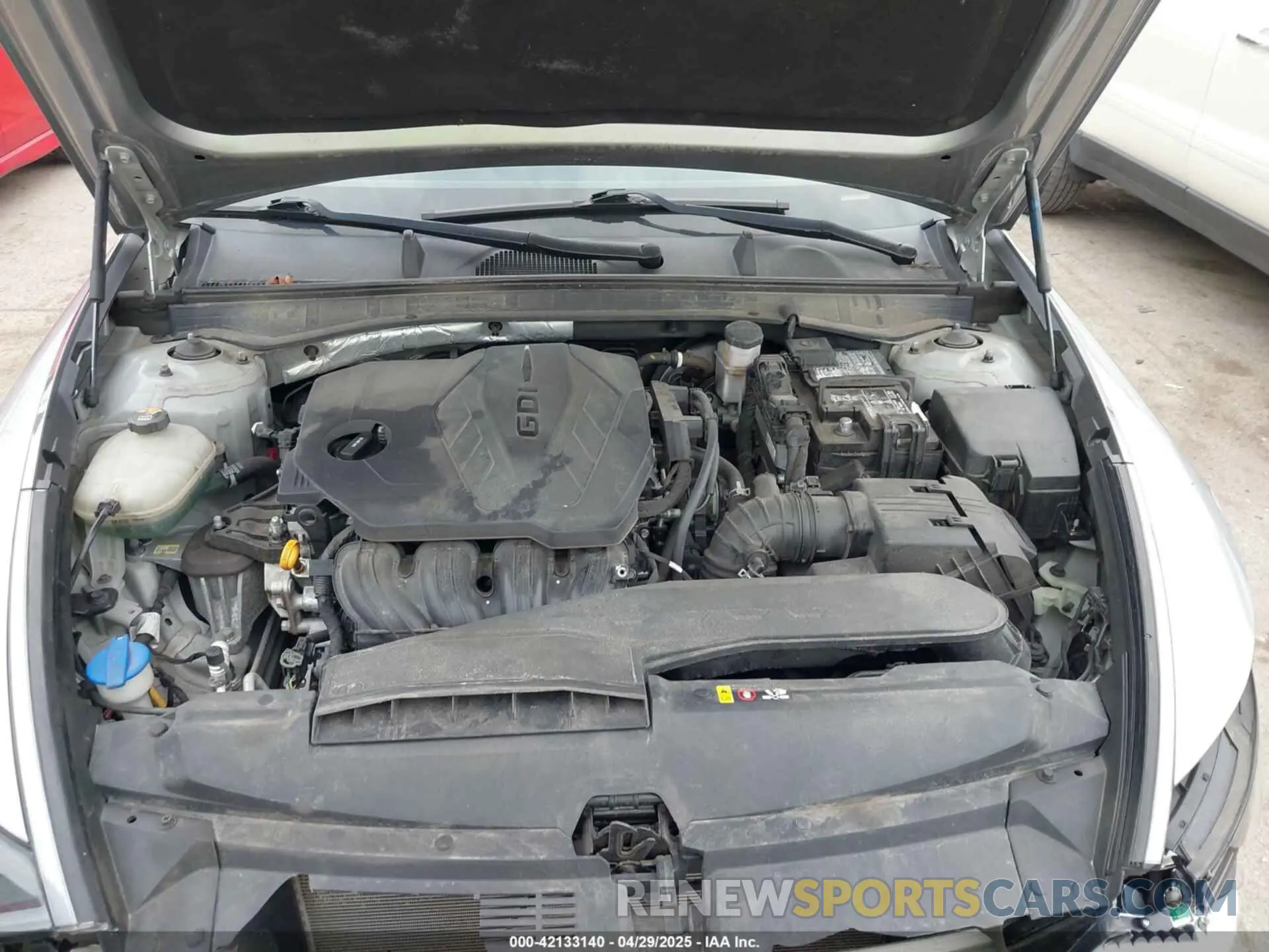 10 Photograph of a damaged car 5NPEL4JA7LH053779 HYUNDAI SONATA 2020