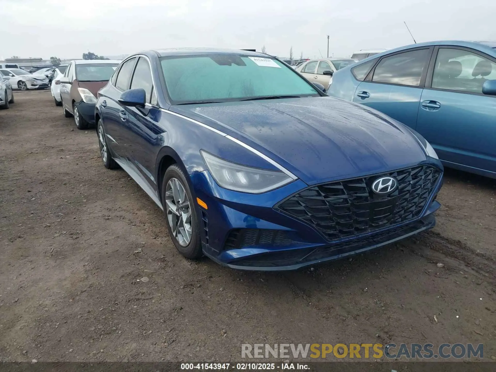 1 Photograph of a damaged car 5NPEL4JA8LH042144 HYUNDAI SONATA 2020