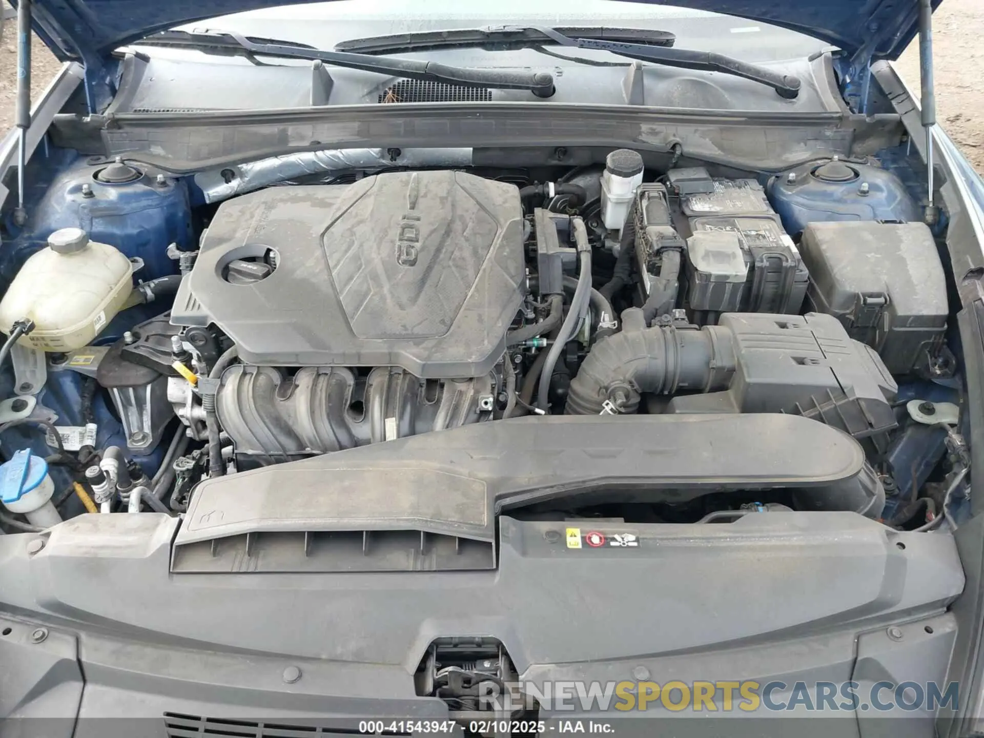 10 Photograph of a damaged car 5NPEL4JA8LH042144 HYUNDAI SONATA 2020