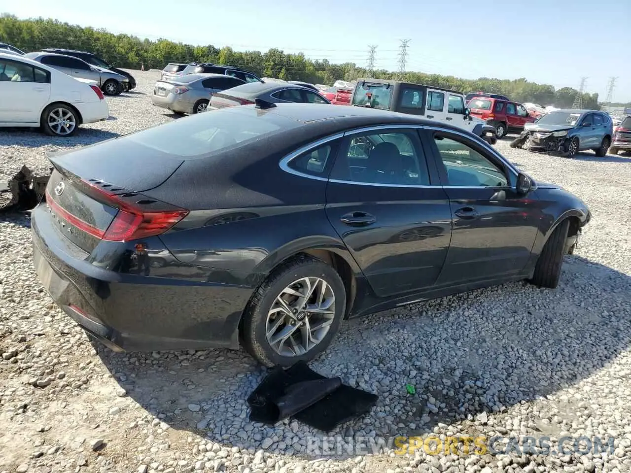 3 Photograph of a damaged car 5NPEL4JA8LH051264 HYUNDAI SONATA 2020