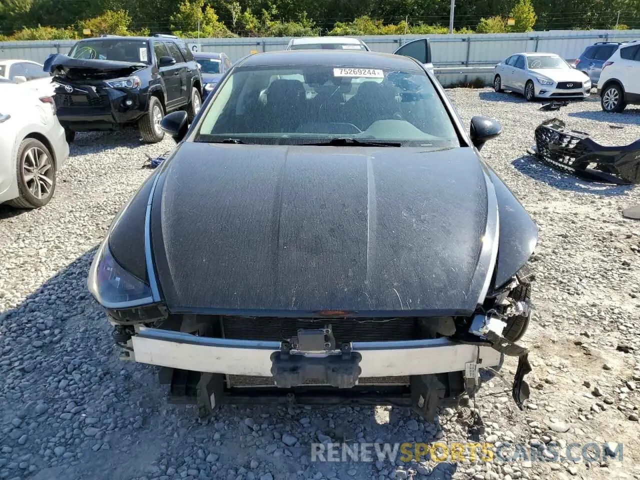 5 Photograph of a damaged car 5NPEL4JA8LH051264 HYUNDAI SONATA 2020