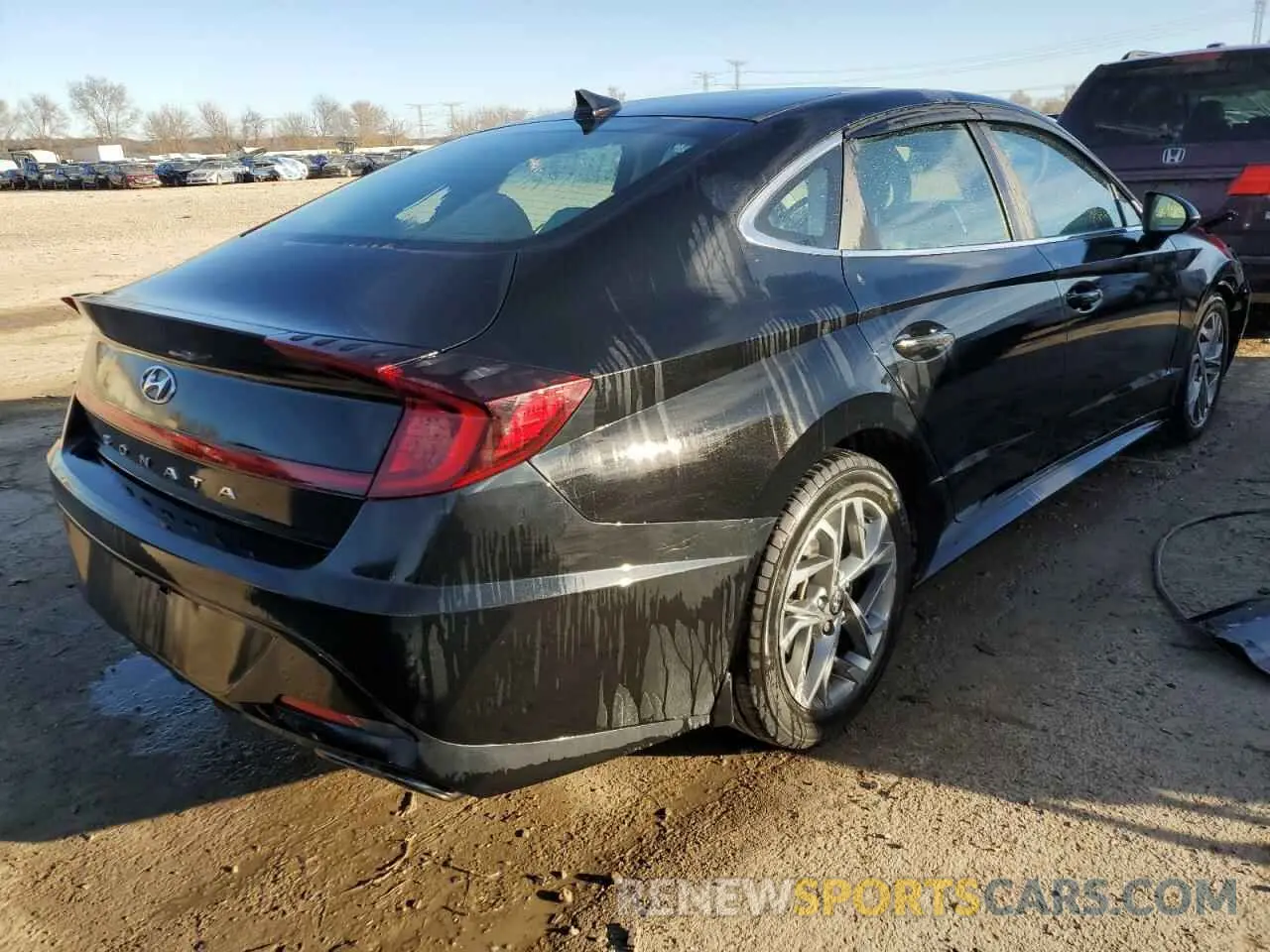 3 Photograph of a damaged car 5NPEL4JA8LH054018 HYUNDAI SONATA 2020
