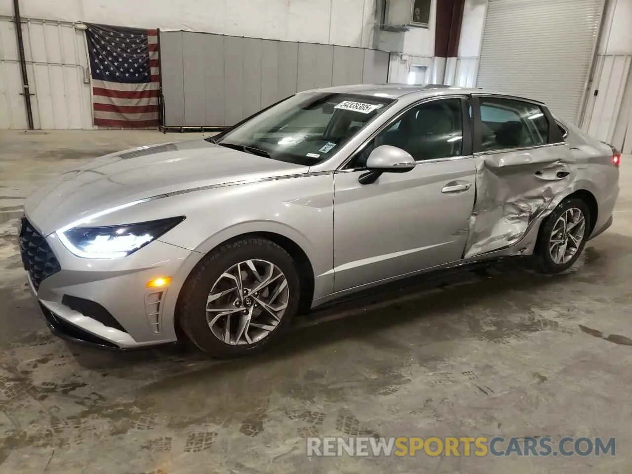 1 Photograph of a damaged car 5NPEL4JA9LH052522 HYUNDAI SONATA 2020