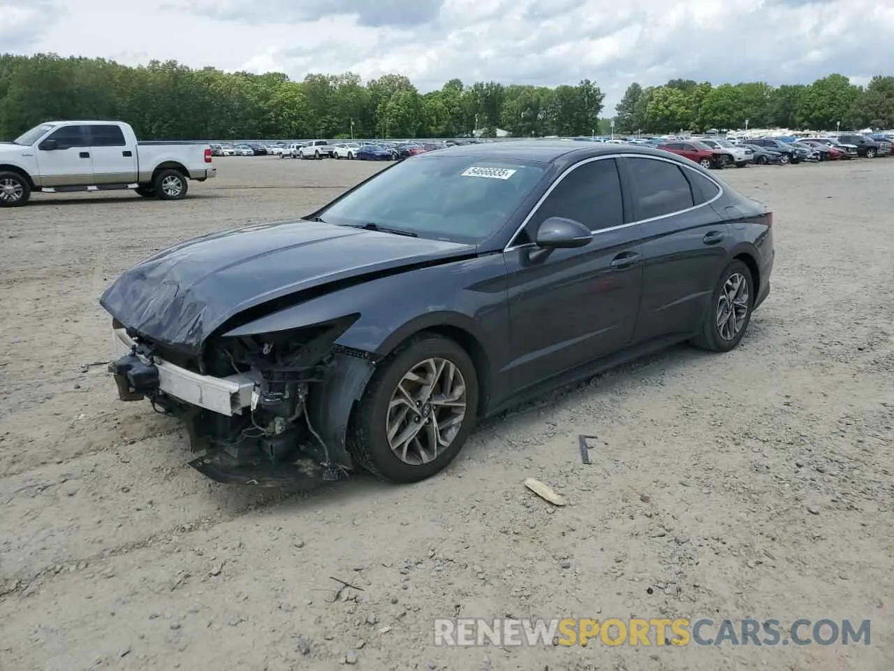 1 Photograph of a damaged car 5NPEL4JAXLH010599 HYUNDAI SONATA 2020