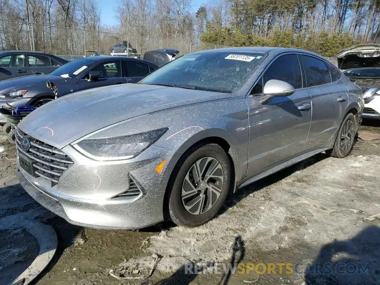 1 Photograph of a damaged car KMHL24JJ4LA015911 HYUNDAI SONATA 2020