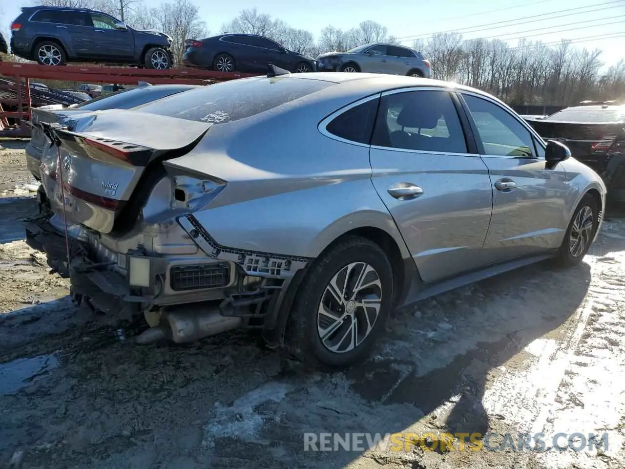 3 Photograph of a damaged car KMHL24JJ4LA015911 HYUNDAI SONATA 2020