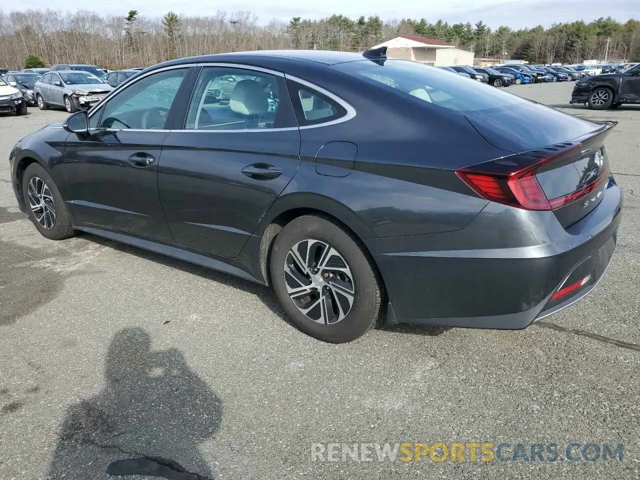 2 Photograph of a damaged car KMHL24JJ5LA009602 HYUNDAI SONATA 2020