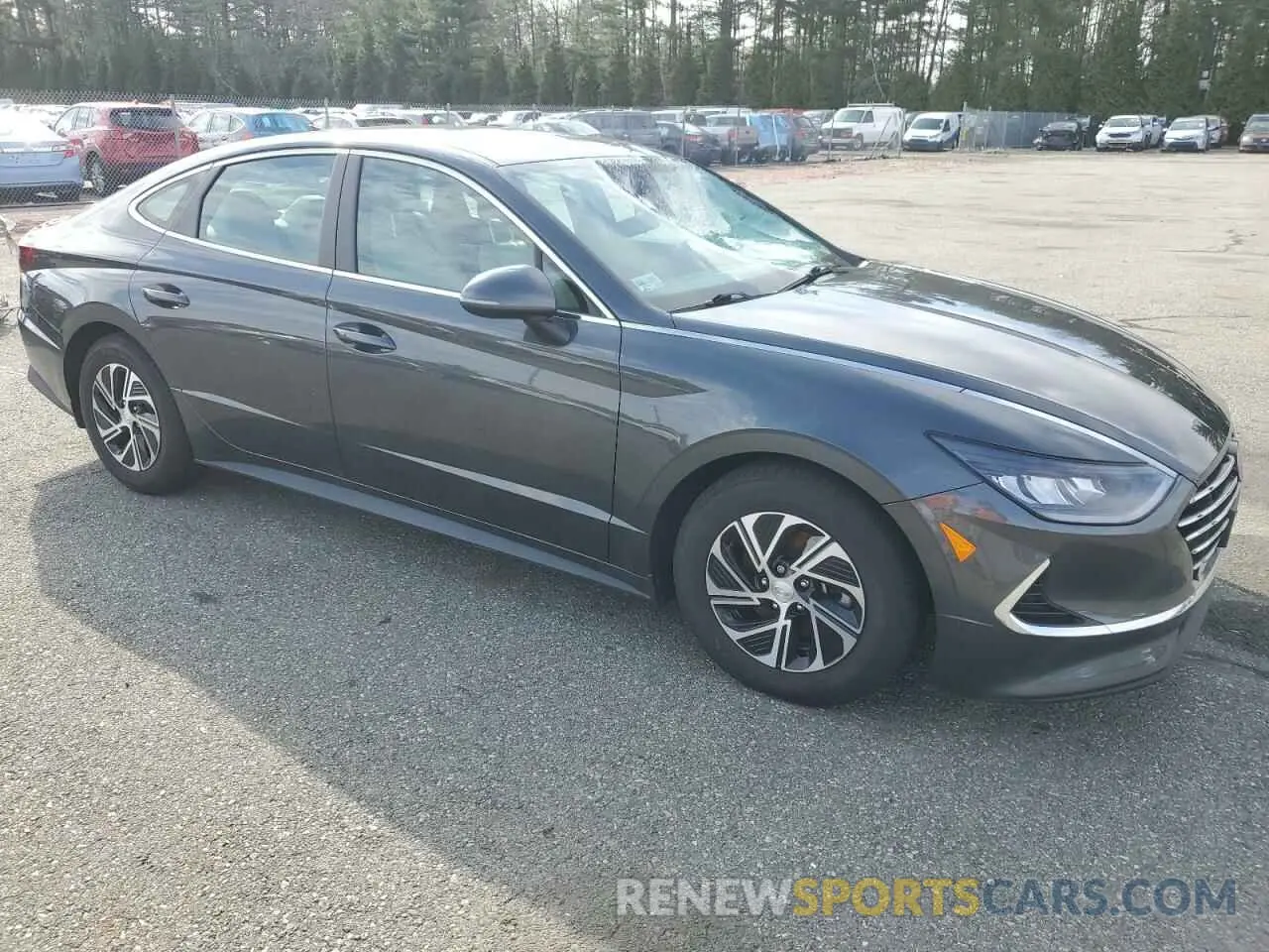 4 Photograph of a damaged car KMHL24JJ5LA009602 HYUNDAI SONATA 2020