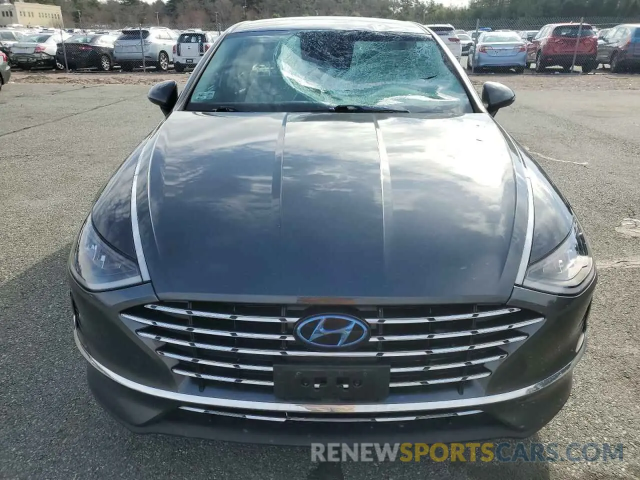 5 Photograph of a damaged car KMHL24JJ5LA009602 HYUNDAI SONATA 2020