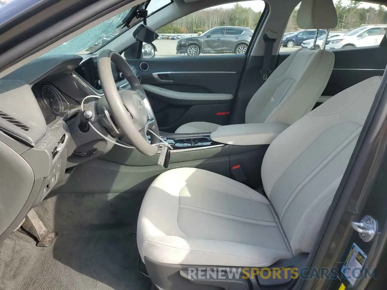 7 Photograph of a damaged car KMHL24JJ5LA009602 HYUNDAI SONATA 2020