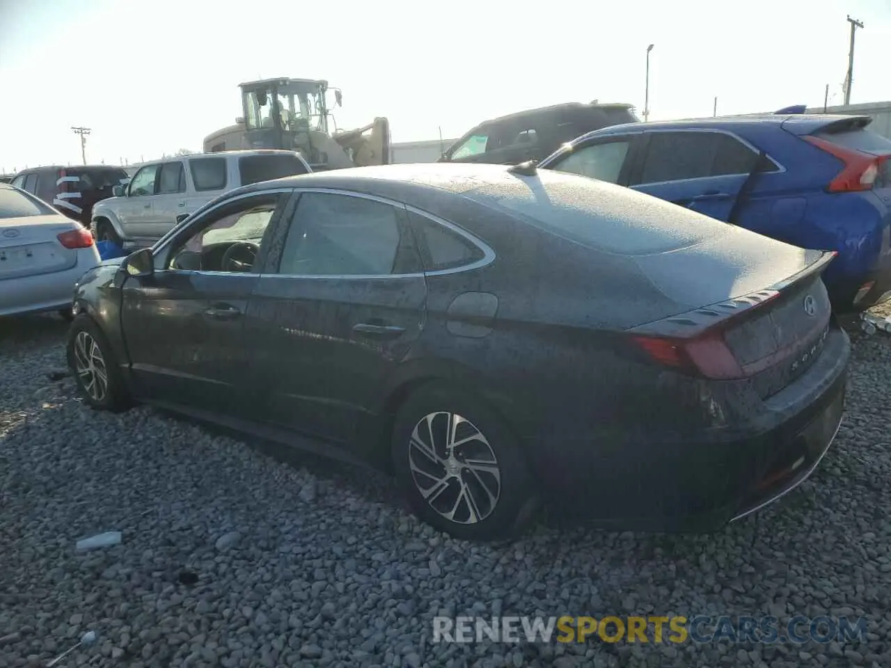 2 Photograph of a damaged car KMHL24JJ9LA010056 HYUNDAI SONATA 2020