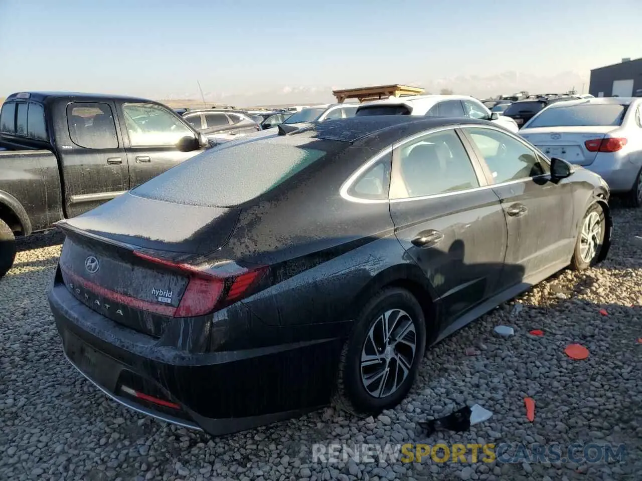 3 Photograph of a damaged car KMHL24JJ9LA010056 HYUNDAI SONATA 2020