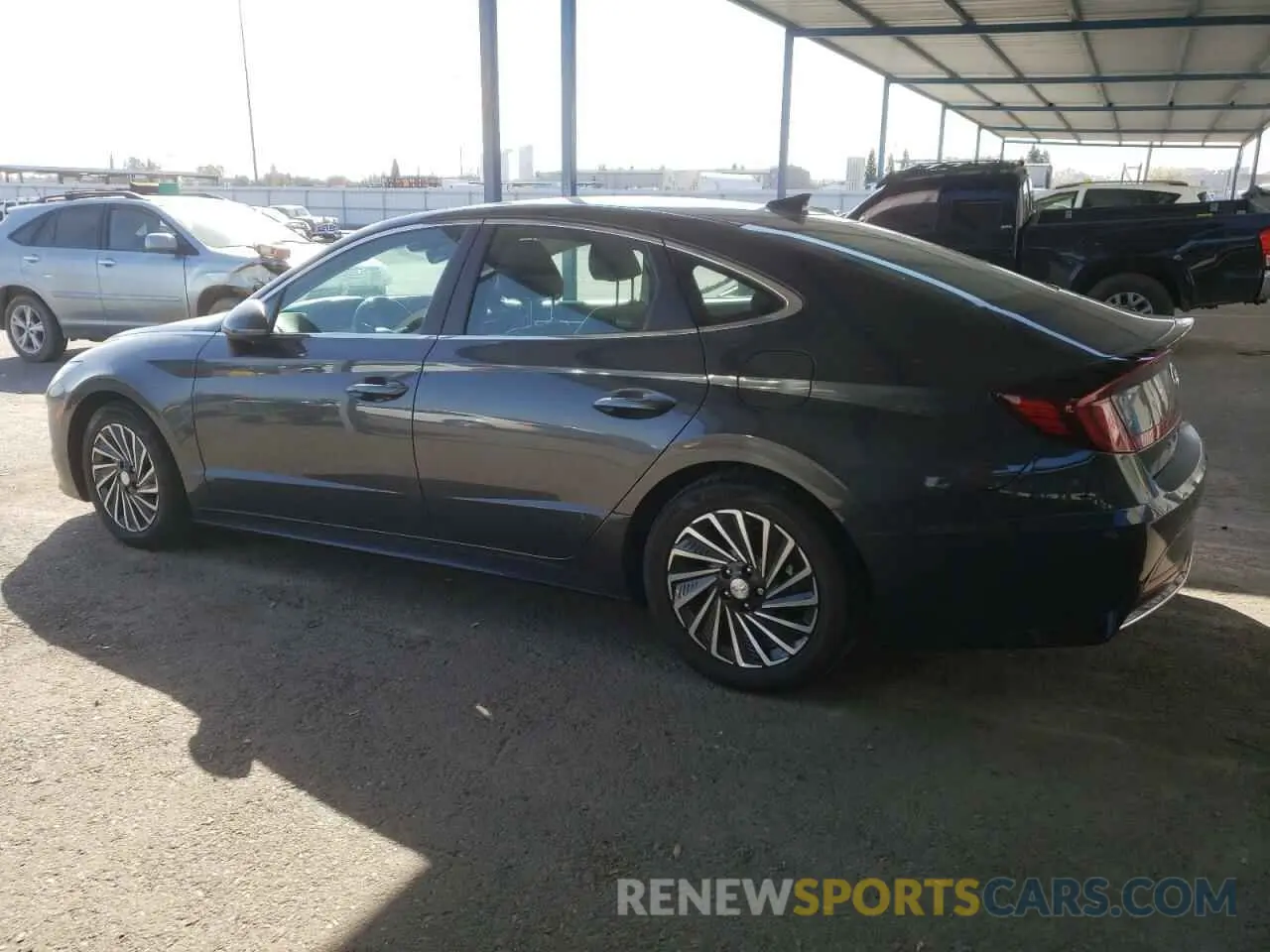 2 Photograph of a damaged car KMHL34JJ4LA011547 HYUNDAI SONATA 2020