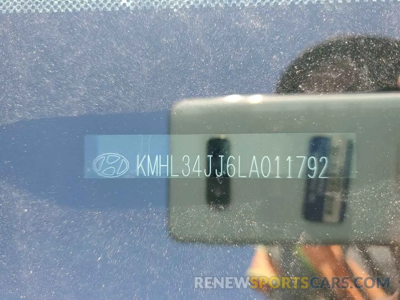 12 Photograph of a damaged car KMHL34JJ6LA011792 HYUNDAI SONATA 2020