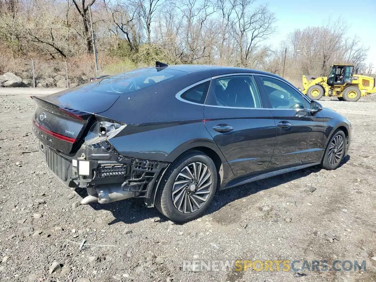 3 Photograph of a damaged car KMHL34JJ6LA011792 HYUNDAI SONATA 2020
