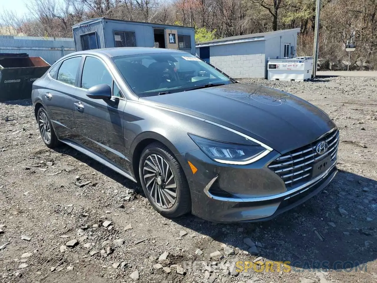 4 Photograph of a damaged car KMHL34JJ6LA011792 HYUNDAI SONATA 2020