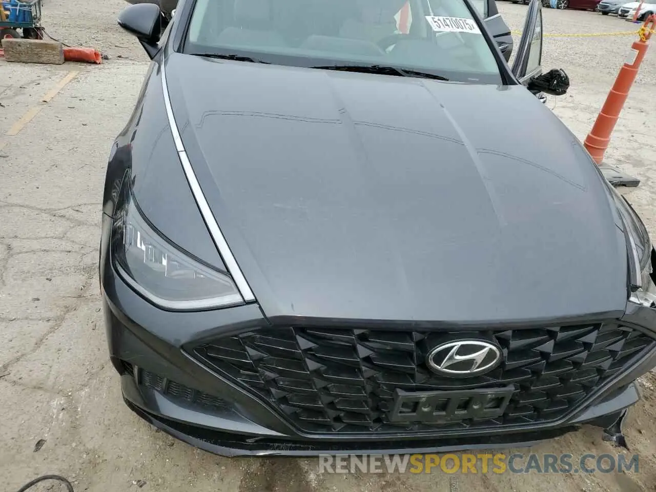 11 Photograph of a damaged car 5NPEF4JA0MH079844 HYUNDAI SONATA 2021