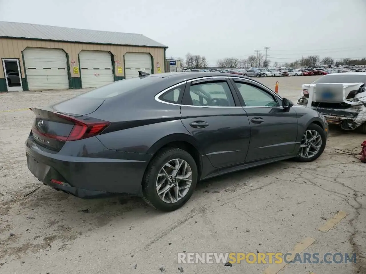 3 Photograph of a damaged car 5NPEF4JA0MH079844 HYUNDAI SONATA 2021
