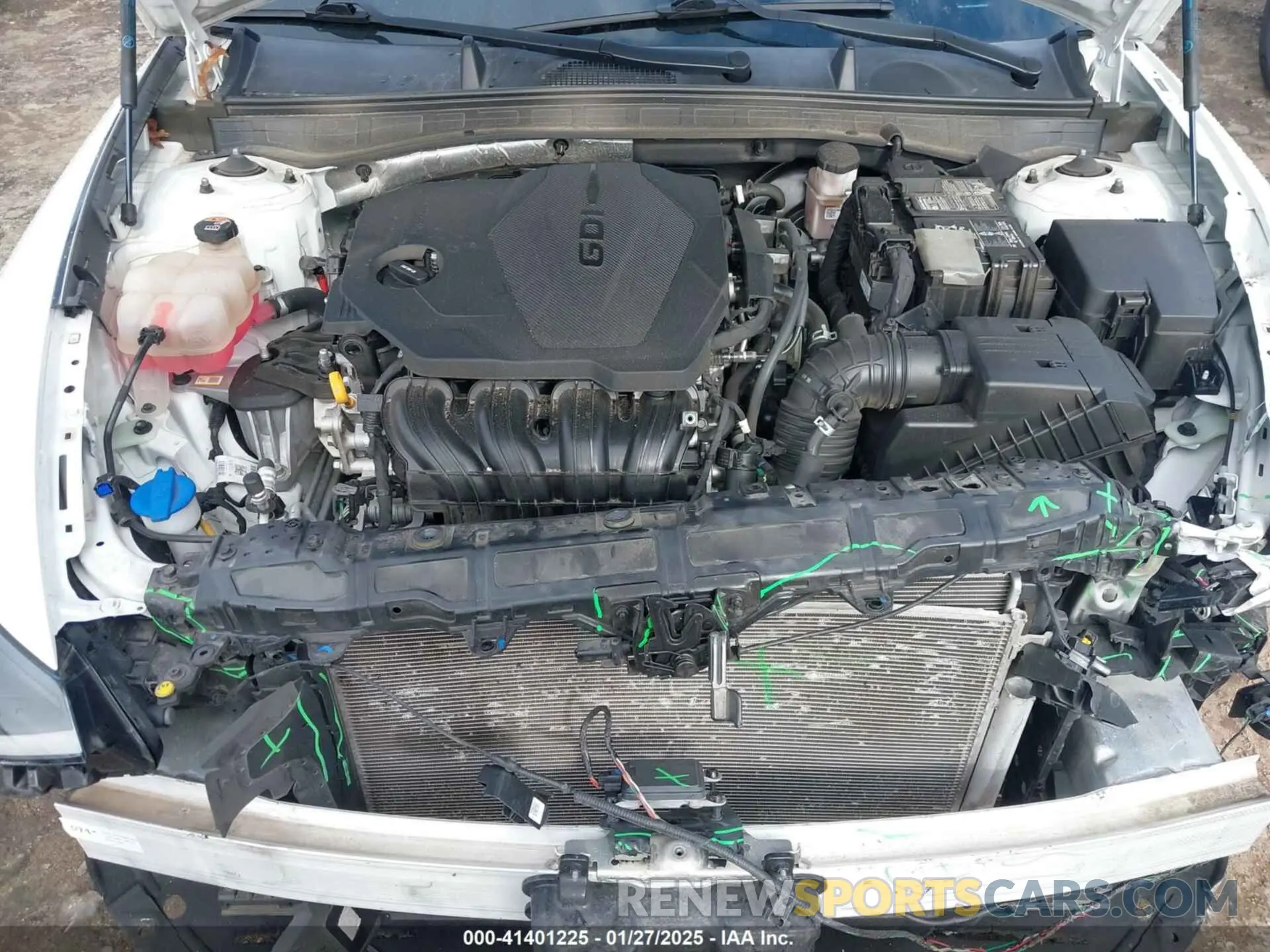 10 Photograph of a damaged car 5NPEF4JA0MH099639 HYUNDAI SONATA 2021
