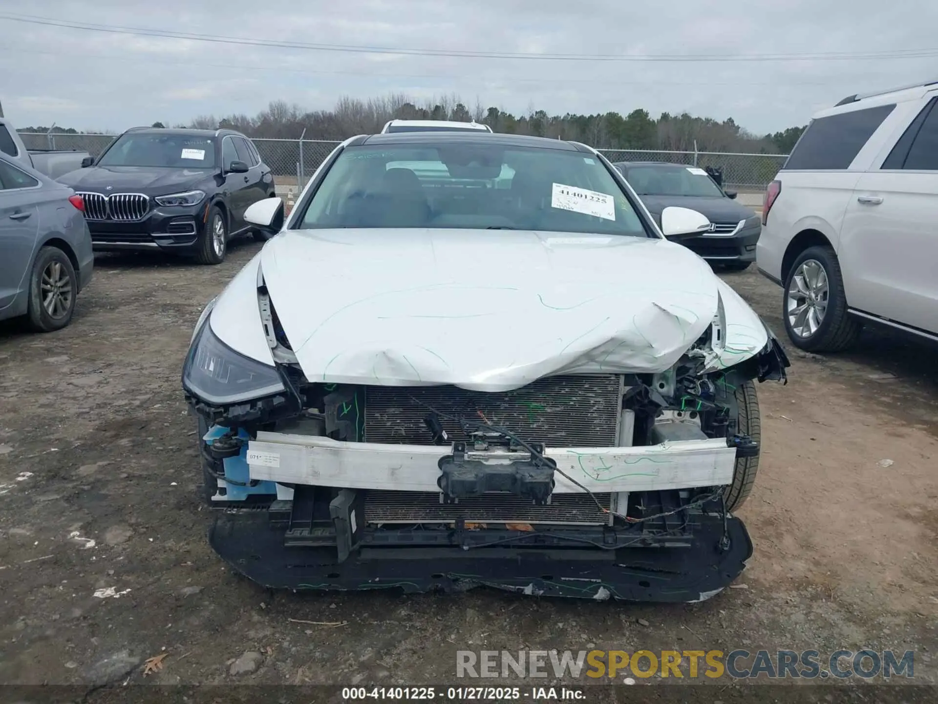 13 Photograph of a damaged car 5NPEF4JA0MH099639 HYUNDAI SONATA 2021