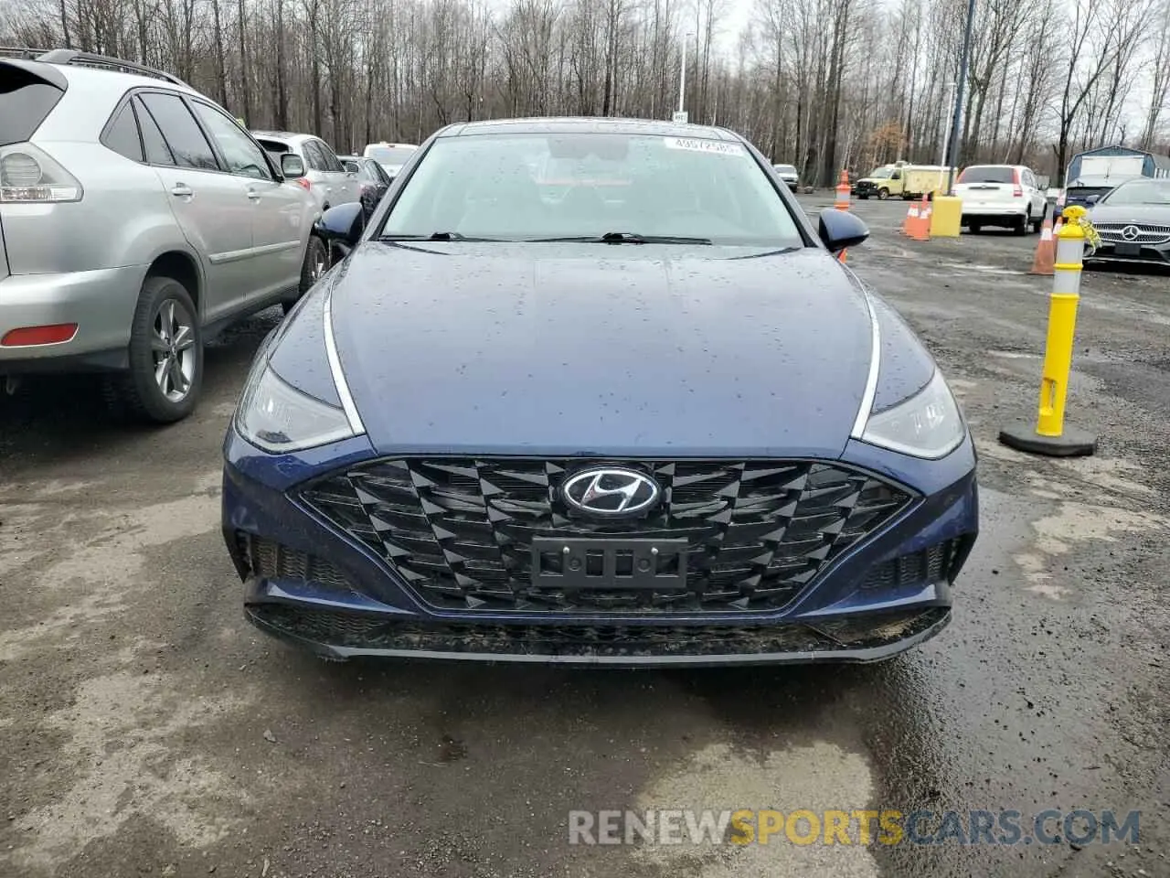 5 Photograph of a damaged car 5NPEF4JA0MH110185 HYUNDAI SONATA 2021