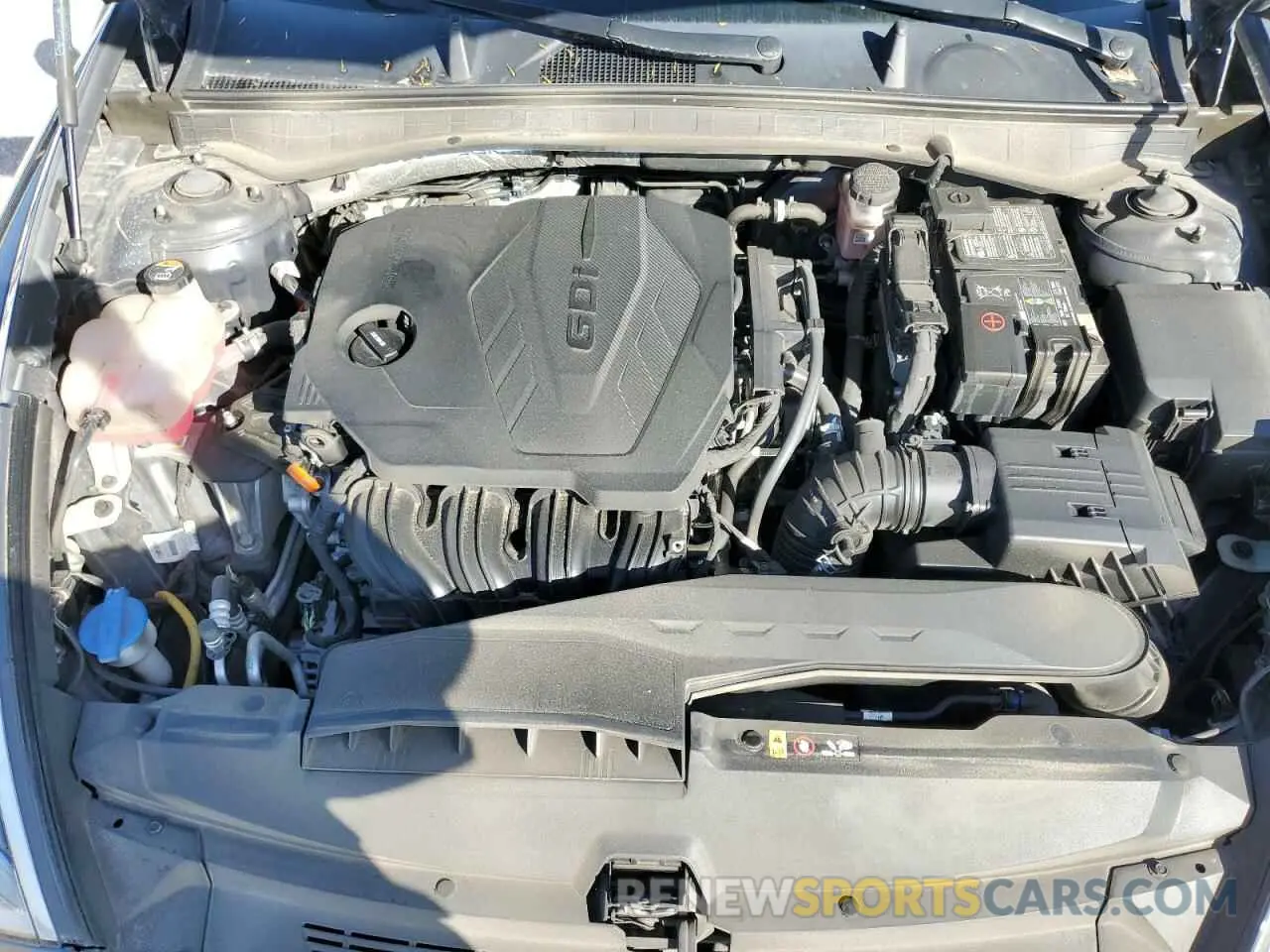 11 Photograph of a damaged car 5NPEF4JA1MH124144 HYUNDAI SONATA 2021