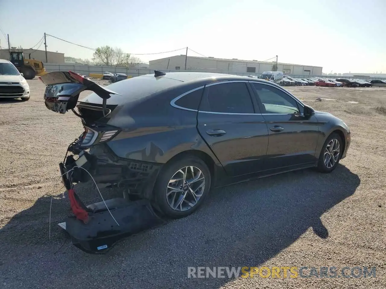 3 Photograph of a damaged car 5NPEF4JA1MH124144 HYUNDAI SONATA 2021