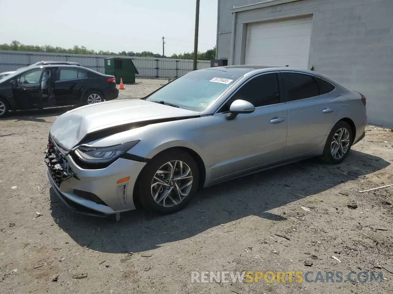 1 Photograph of a damaged car 5NPEF4JA2MH115033 HYUNDAI SONATA 2021
