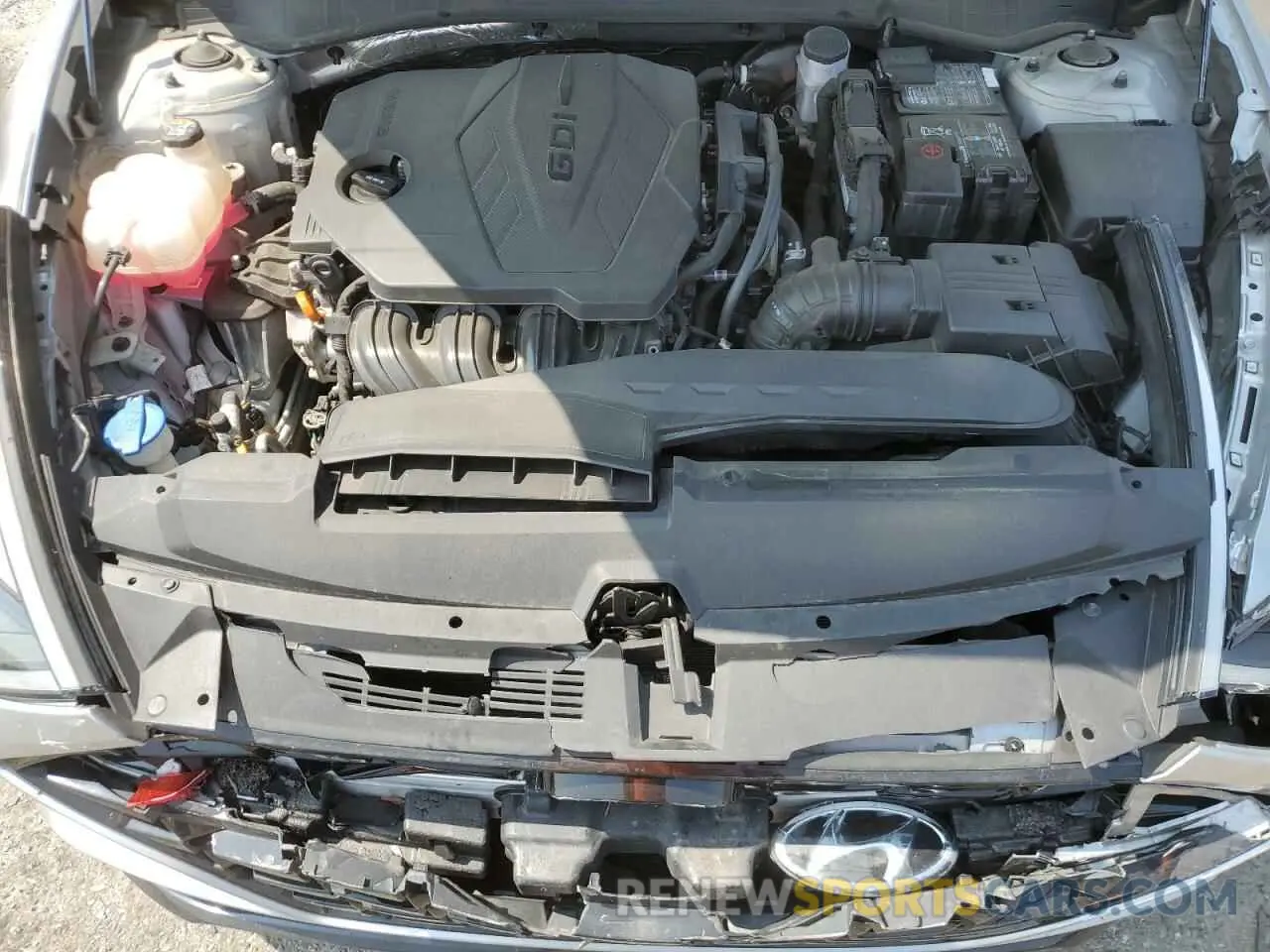 11 Photograph of a damaged car 5NPEF4JA2MH115033 HYUNDAI SONATA 2021