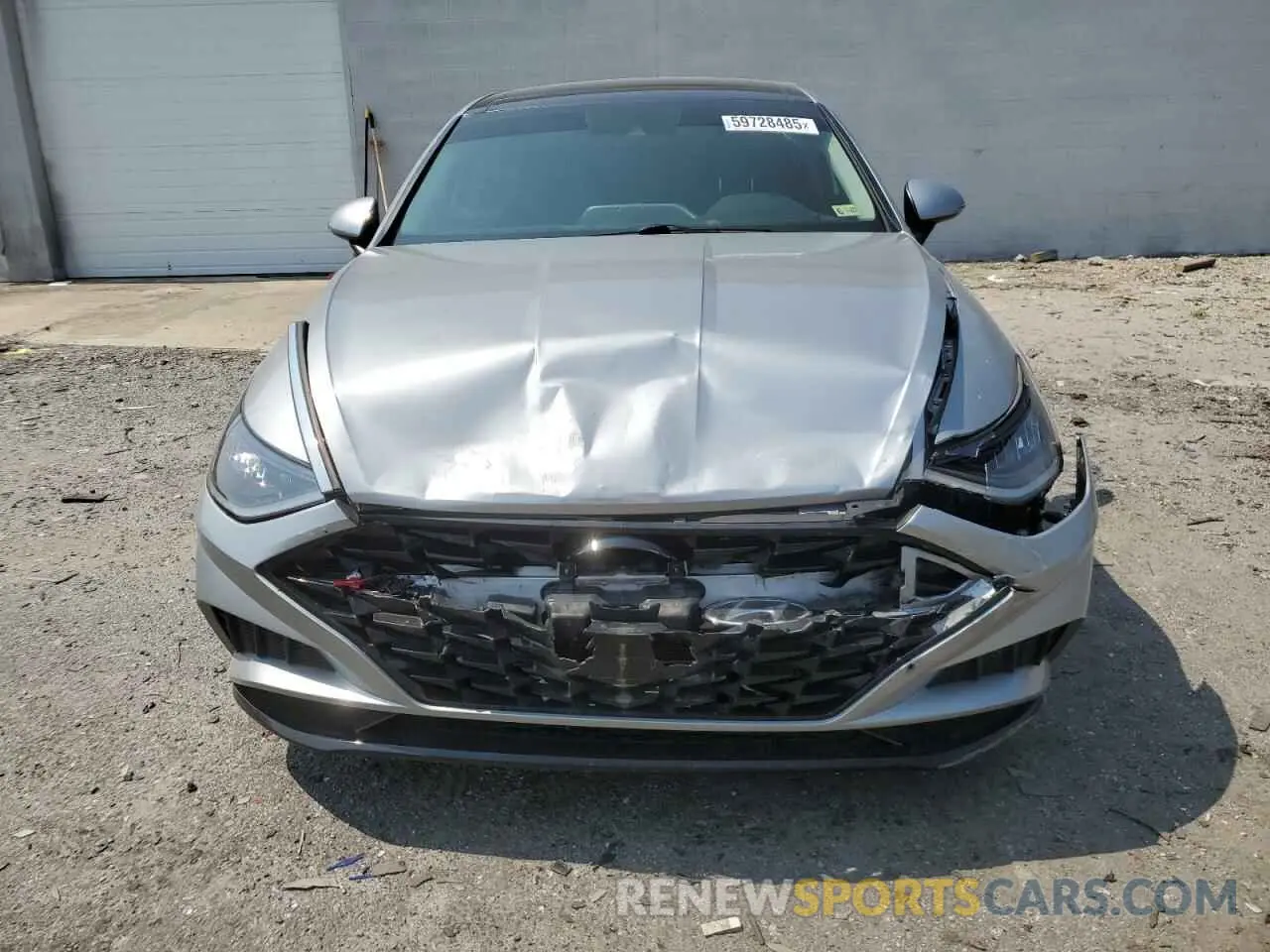 5 Photograph of a damaged car 5NPEF4JA2MH115033 HYUNDAI SONATA 2021