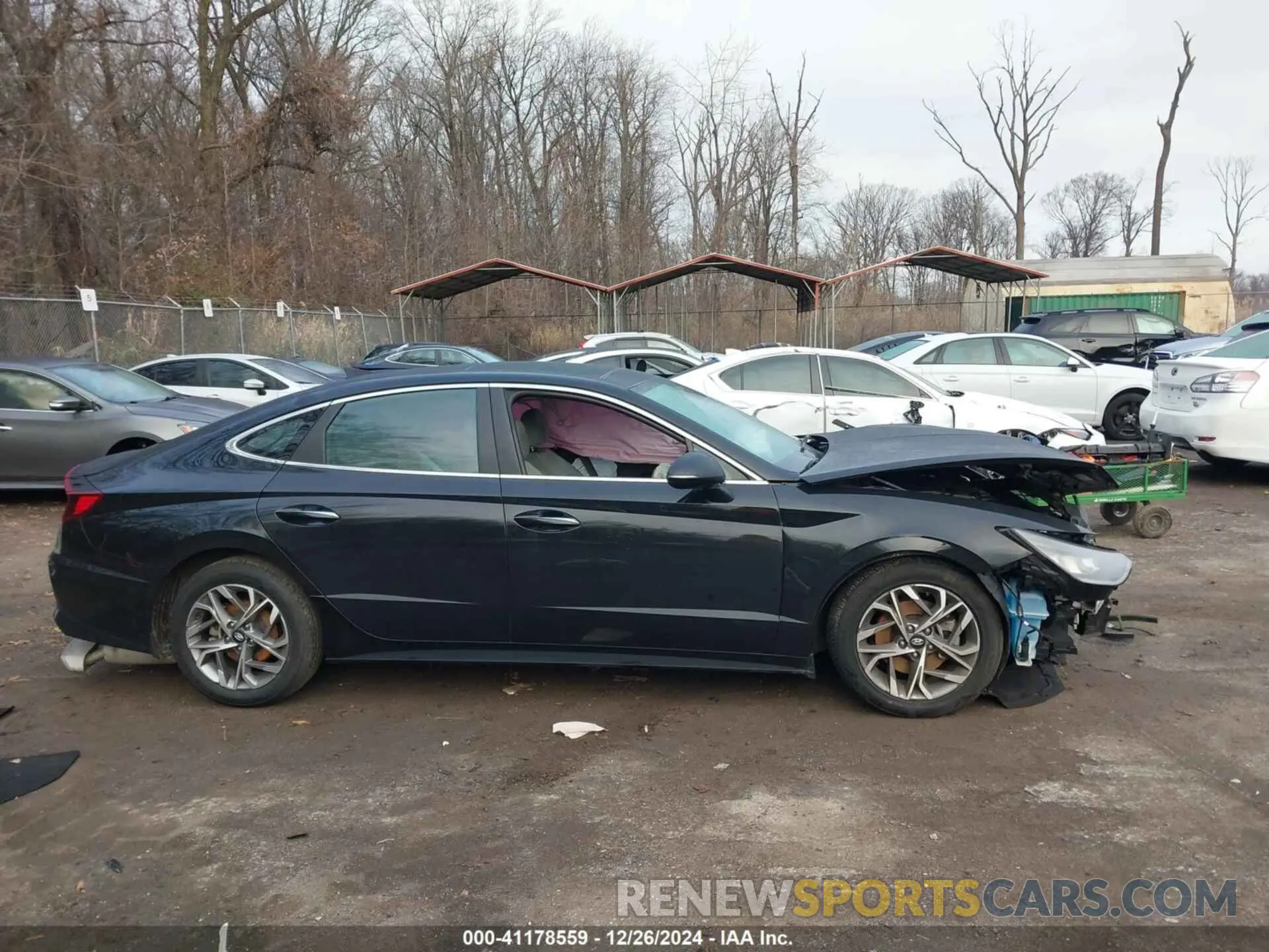 13 Photograph of a damaged car 5NPEF4JA3MH092362 HYUNDAI SONATA 2021