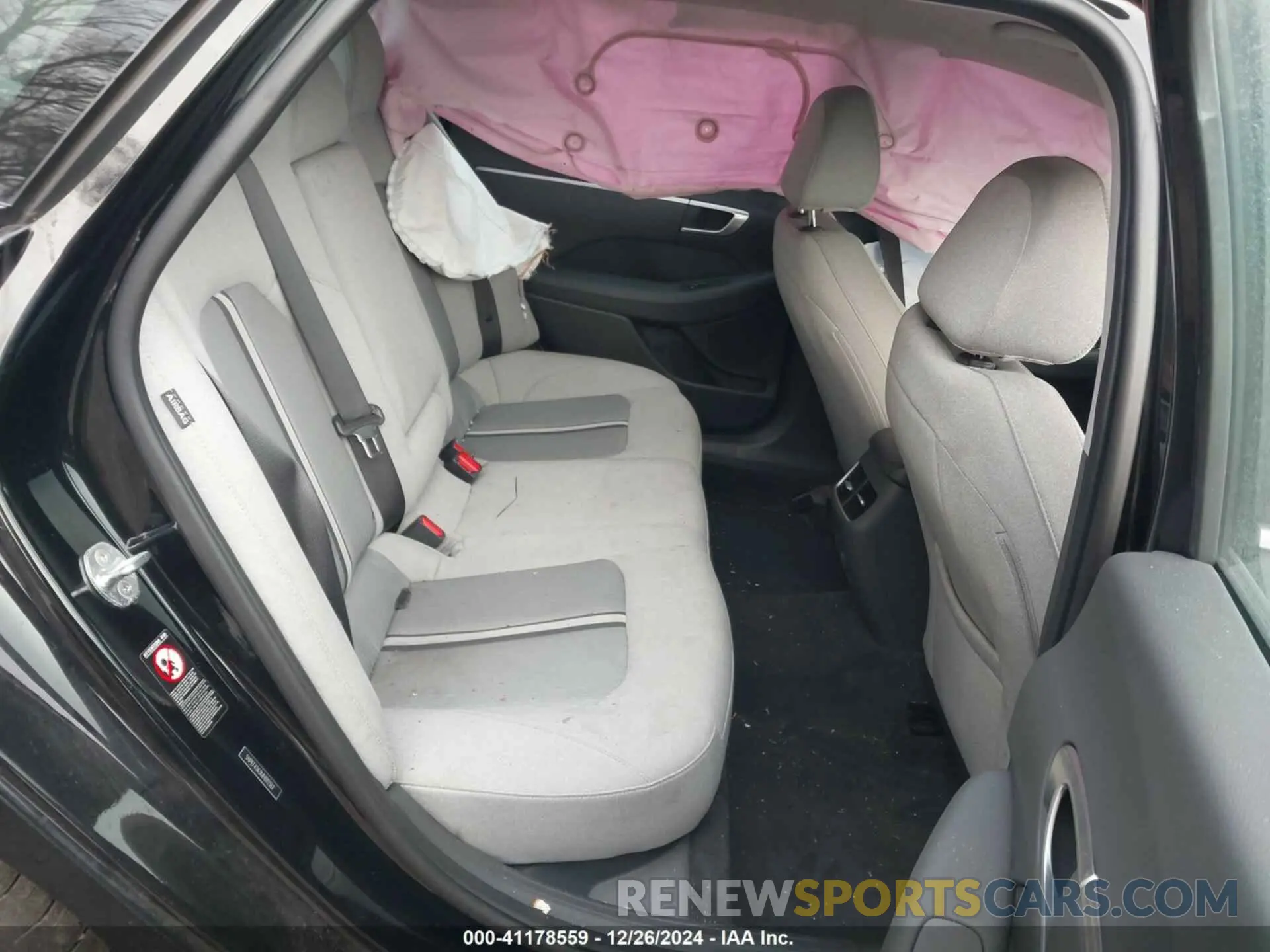 8 Photograph of a damaged car 5NPEF4JA3MH092362 HYUNDAI SONATA 2021