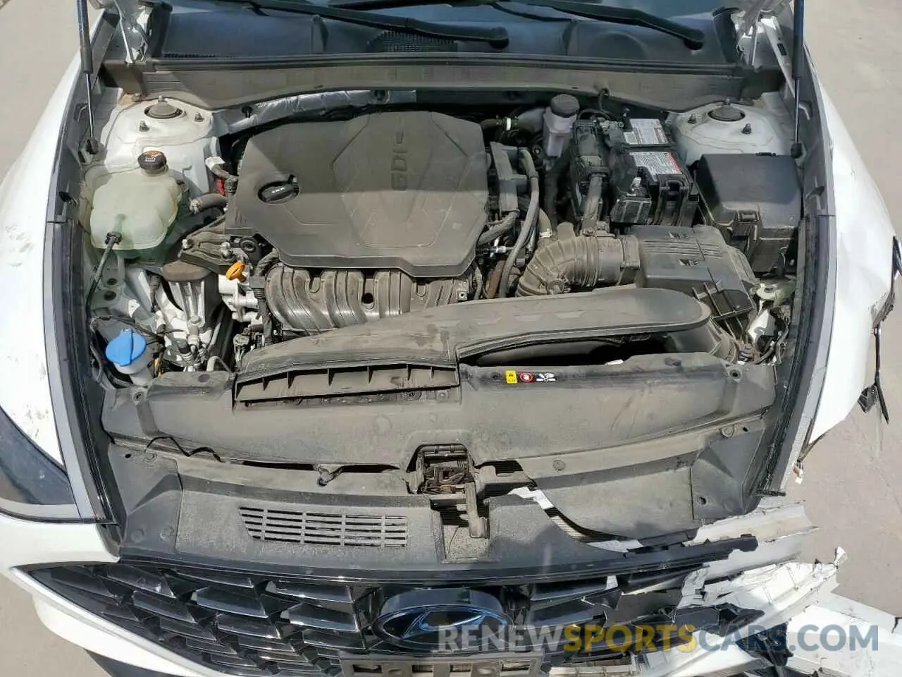 11 Photograph of a damaged car 5NPEF4JA4MH083816 HYUNDAI SONATA 2021